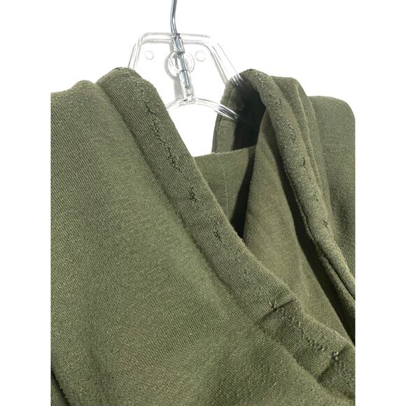 Forever 21 Till Death Skull Hoodie Sweatshirt Mens S Embroidered Grunge Ripped - Picture 9 of 9